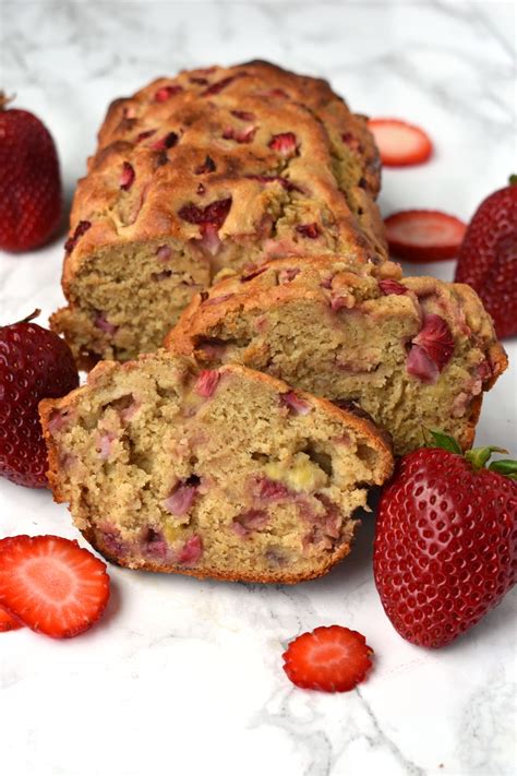 Healthy Strawberry Banana Bread The Nutritionist Reviews