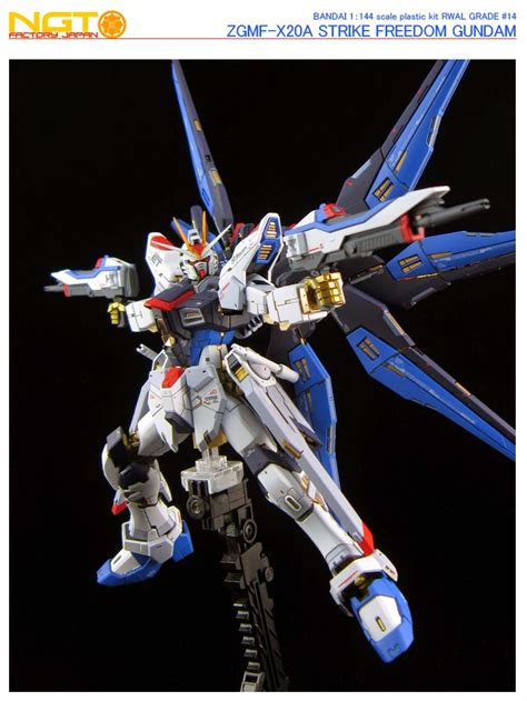 Gundam Guy Rg 1144 Strike Freedom Gundam Customized Build