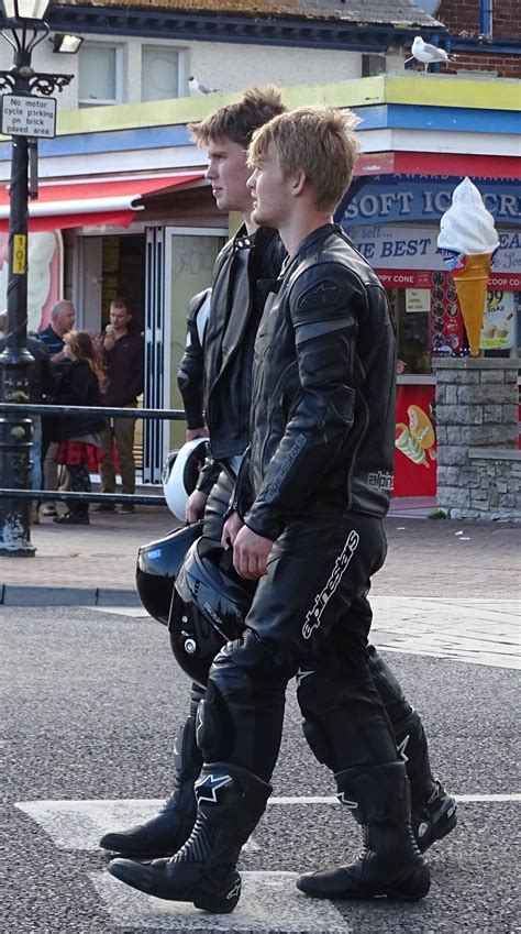 Biker Into Bikers And Leathermen Motorcycle Suits Men Motorcycle Suit Motorcycle Leathers Suit