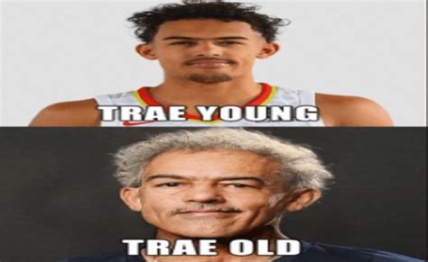 Trae Young Haircut Hawks News Trae Young Clowns Himself With Viral