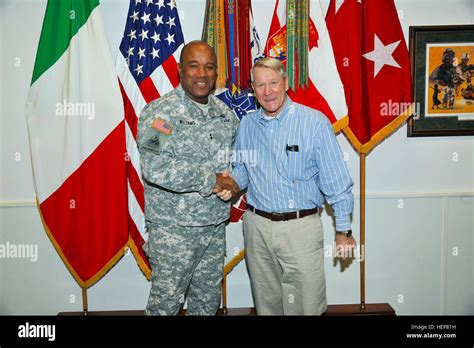 From Left Maj Gen Darryl A Williams Us Army Africa Commanding
