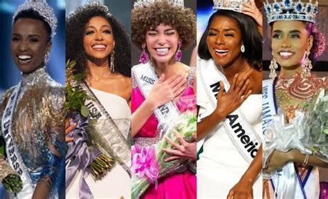 Miss Universe Miss Usa Miss America Miss Teen Usa And Now Miss World Are All Black Women