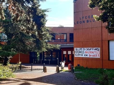Au Lycée Léon Blum De Créteil Larrivée Dun Nouveau Proviseur Conclut