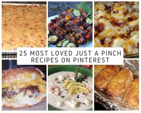 25 Most Loved Just A Pinch Recipes On Pinterest Just A Pinch