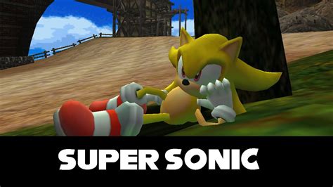 Super Sonic In Sonic Adventure Dx Story Mode Youtube