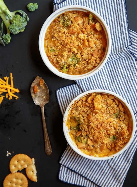 You'll get all the traditional flavors of the classic takeout dish by using a marinade made up of oyster sauce, shaoxing wine, and soy sauce, but the steak and broccoli are grilled for a fresh summertime variation. Cheese Broccoli Casserole for Two | FaveSouthernRecipes.com