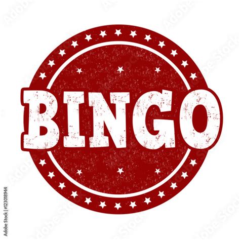 Bingo Sign Or Stamp Buy This Stock Vector And Explore Similar Vectors