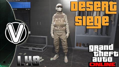 Gta 5 Online How To Create The Desert Siege Outfit 148 Gta 5 Online