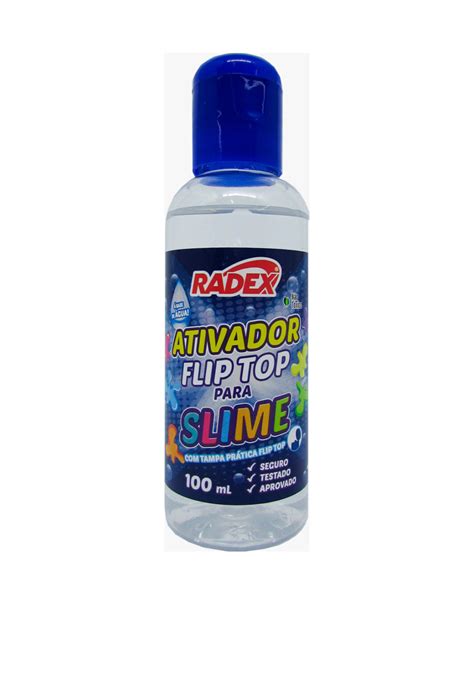 Ativador Flip Top Para Slime Radex Ultrapack