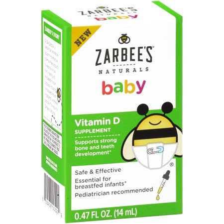 You can buy vitamin d supplements or vitamin drops containing vitamin d (for under 5s) at most pharmacies and supermarkets. Zarbee's Naturals Baby Vitamin D Supplement, 0.47 fl. oz ...