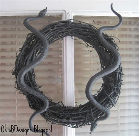 Martha Stewart Snake Wreath Knock Off Okio B Designs