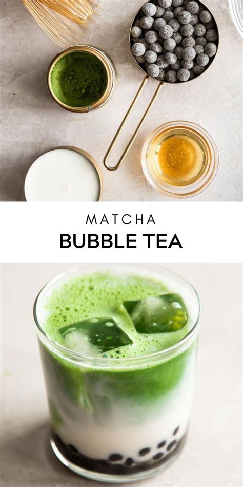 craving a refreshing matcha bubble tea at home learn everything you need to know to make this