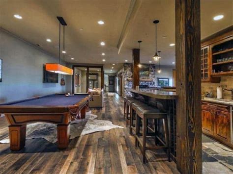 54 Creative Rustic Basement Ideas For Your Home In 2024 Rustic Basement Basement Design