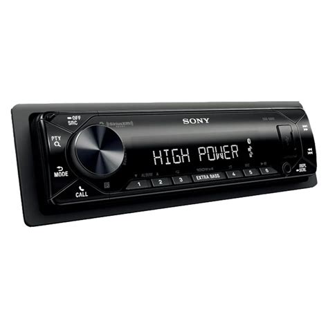 Sony High Power Single Din In Dash Bluetooth Digital Media Car Stereo