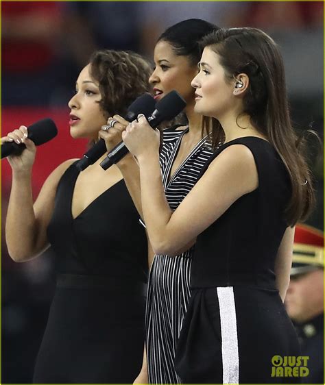 Hamiltons Schuyler Sisters Sing America The Beautiful At Super Bowl 2017 Video Photo