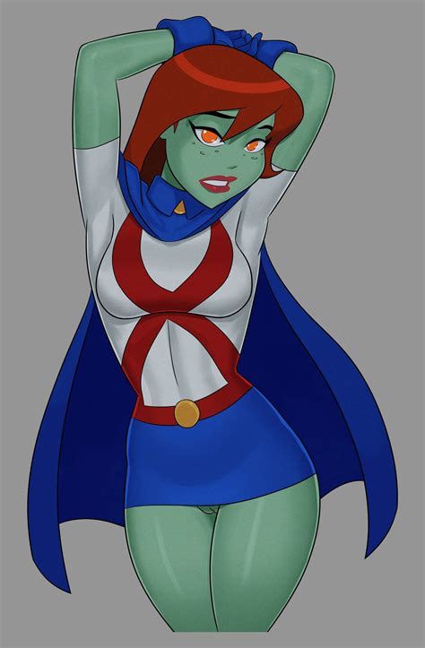 Miss Martian Sunsetriders7 Something Unlimited Dc Comics Artwork