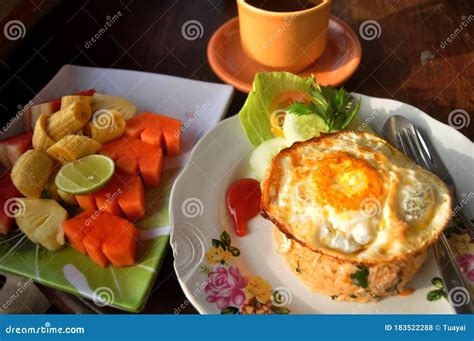 American Breakfast Or Continental Breakfasts Bali Style In Dining Room