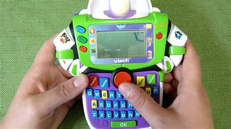 Vtech Toy Story 3 Buzz Lightyear Learn And Go Handheld Game Youtube