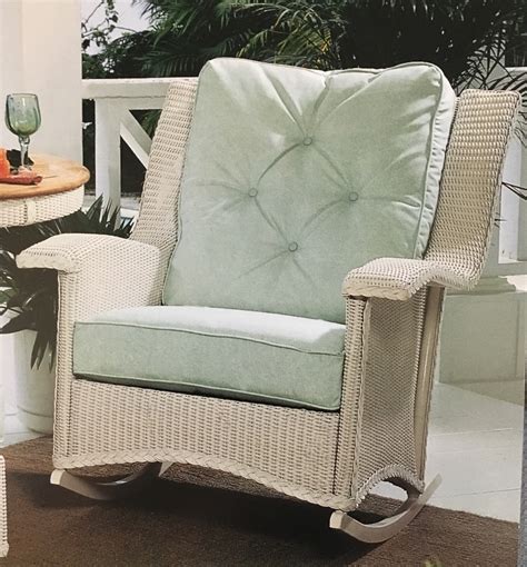 Each set includes 1 back cushion and 1 seat cushion. Lloyd Flanders Heritage Chair/Rocker Replacement Cushions