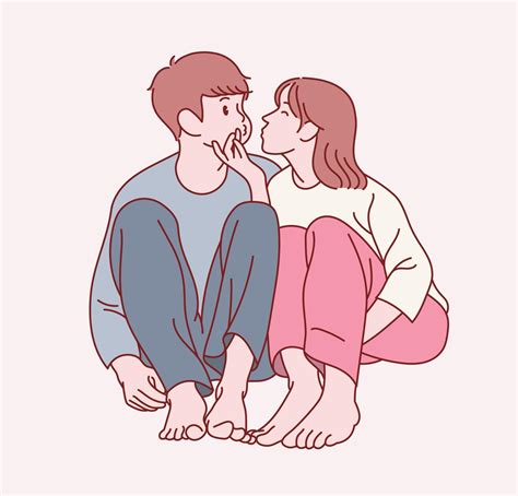 cute couples drawings