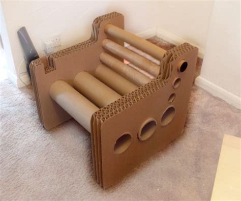 20 Awesome Cardboard Furniture Designs