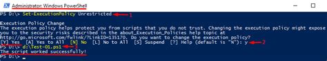 Powershell Scripts Not Running