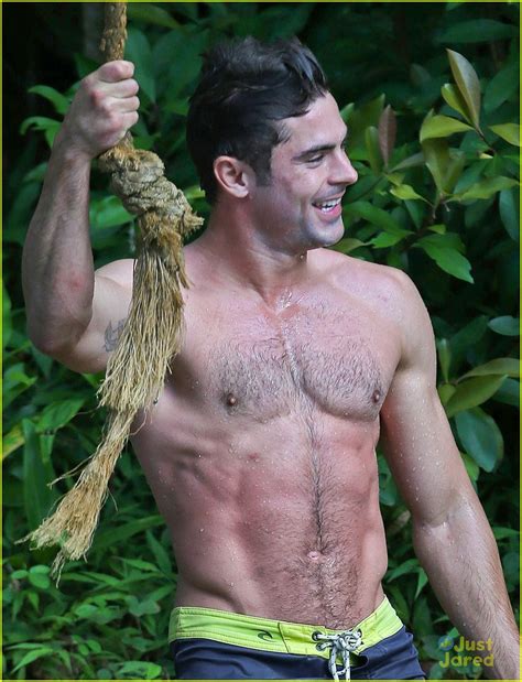 zac efron s shirtless rope swing photos are too hot to handle photo 826250 photo gallery