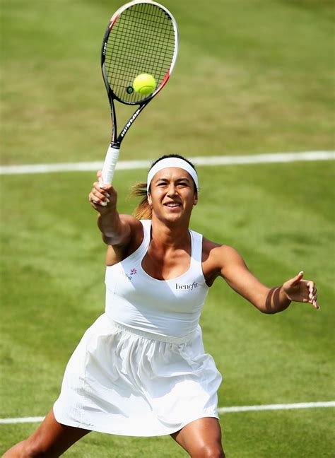 4 x wta titles 2 x olympian (12,16) wimbledon mixed champ. Heather Watson - Wimbledon Tennis Championships 2014 - 1st ...