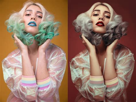 Color Grading And High End Retouching Before And After On Behance