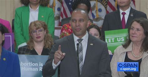 Minority Leader Jeffries And Pro Choice Caucus Mark Anniversary Of Dobbs Ruling C SPAN Org