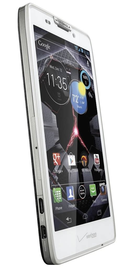 Motorola Droid Razr Hd 4g Android Phone White Verizon Wireless