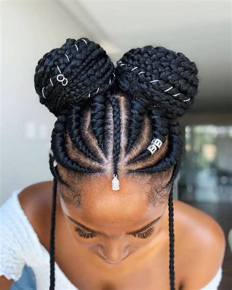 30 Latest Fulani Braids Hairstyle Ideas Of 2020 Thrivenaija