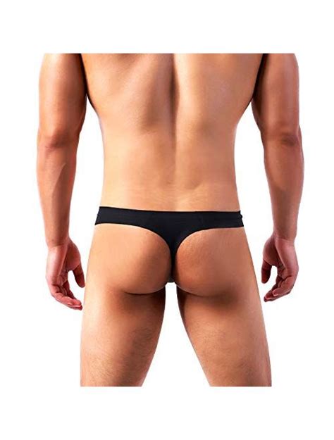 Buy Arjen Kroos Mens Seamless Thong Sexy Low Rise G Strings Pouch