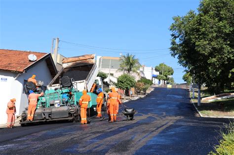 Programa Asfalto Novo segue no bairro Palmital Marília Notícia