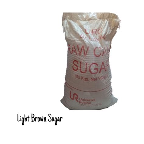 Light Brown Sugar Urc Raw Cane Sugar Shopee Philippines