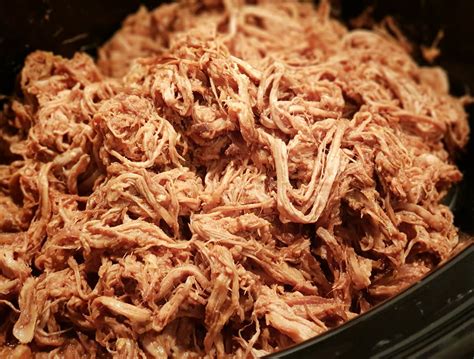 Recipe Easy Pulled Pork In A Slow Cooker With BBQ Sauce Delishably