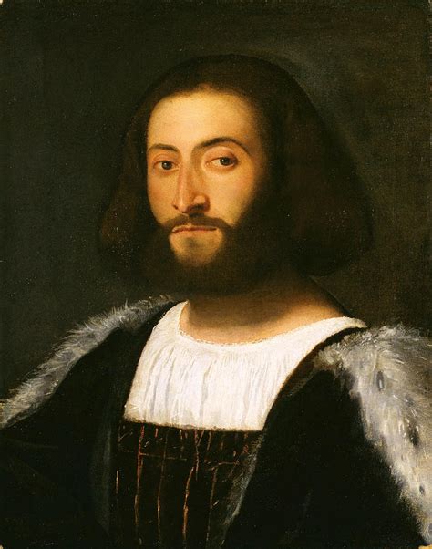 Portrait of a Man Painting by Titian