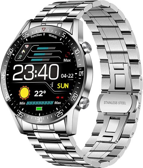 Lige Smart Watch For Men 14 Inch Large Touch Screen Fitness Tracker