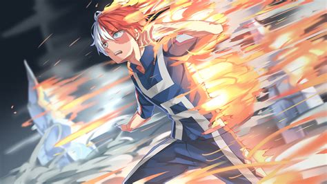 Shouto Todoroki My Hero Academia 4k Hd Anime 4k