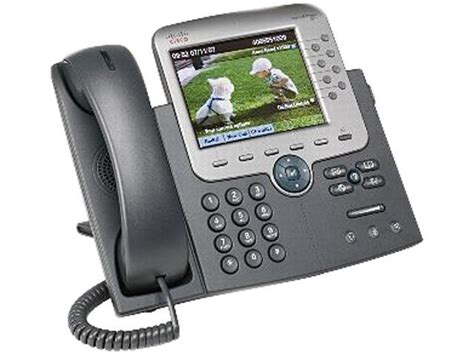 Cisco Cp 7975g 1 Handset 6 Line Landline Telephone