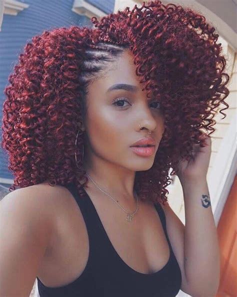 Wow Black Womans Trendy Hairstyles Blackhairstylescrochet Hair Styles Curly Hair Styles
