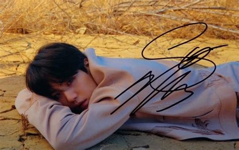 Buy Signed Bts Suga Autographed Photo Love Yourself