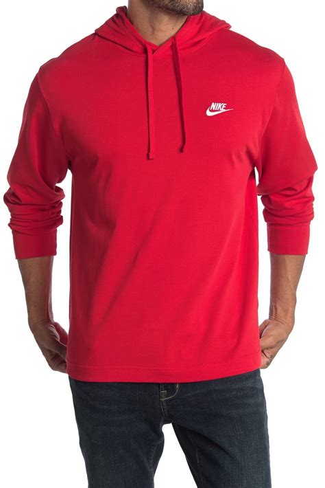 Nike Logo Jersey Pullover Hoodie Nordstrom Rack