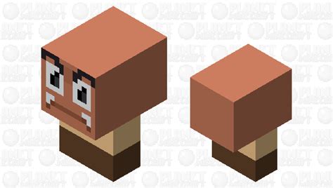 Goomba Super Mario Minecraft Mob Skin