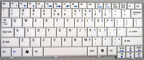 Acer Keyboard Key Instructions