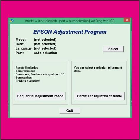 Jual SOFTWARE PERBAIKI MASALAH PRINTER EPSON L SERIES Shopee Indonesia