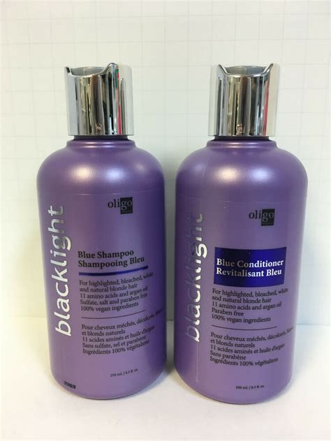 And as you know well, every time we. Oligo Blacklight Blue Shampoo & Conditioner For Blonde ...