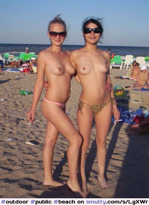 Outdoor Public Beach Ocean Topless Toplessbikini Toplessbeach Nudebeach Tanlines