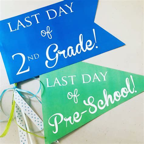 The First Day Of School And Last Day Of School For Your Children Is