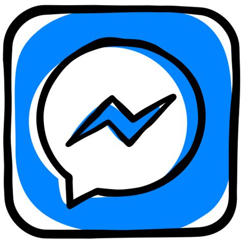 Communication Facebook Media Message Messenger Social Texting Icon
